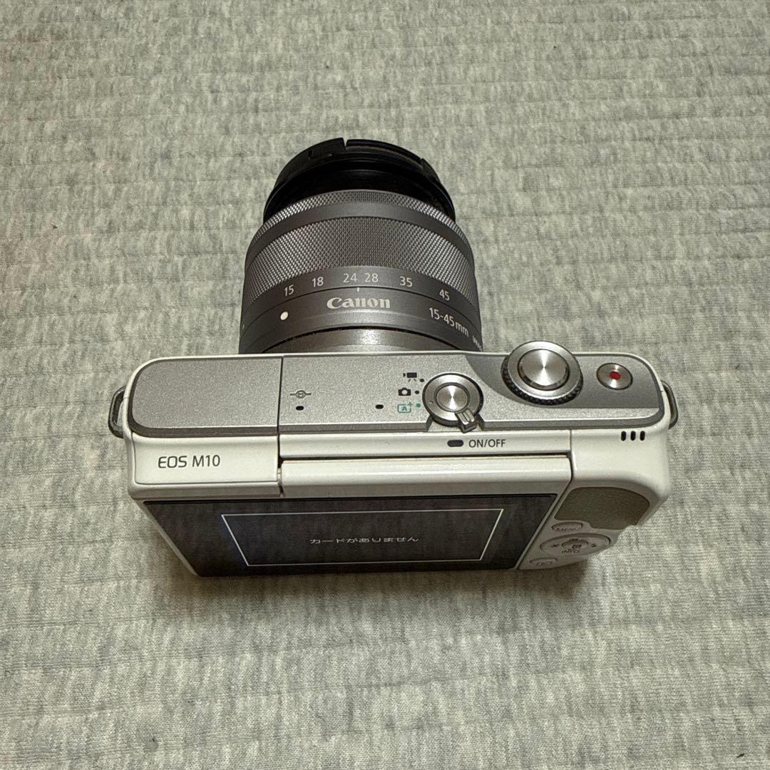 Canon EOS M10 ホワイト ミラーレスカメラ
