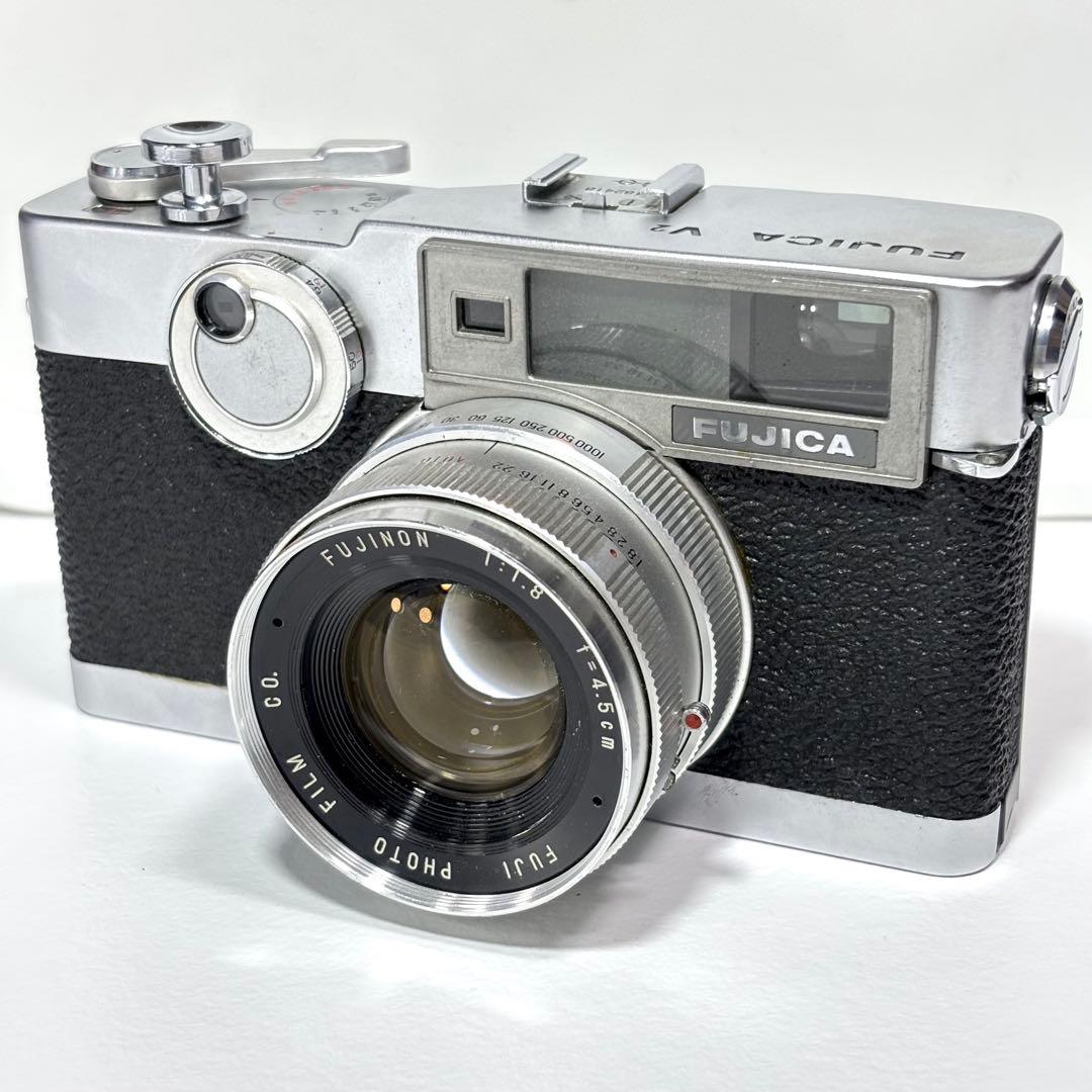 フィルムカメラ FUJICA V2 FUJINON 45mm F1.8