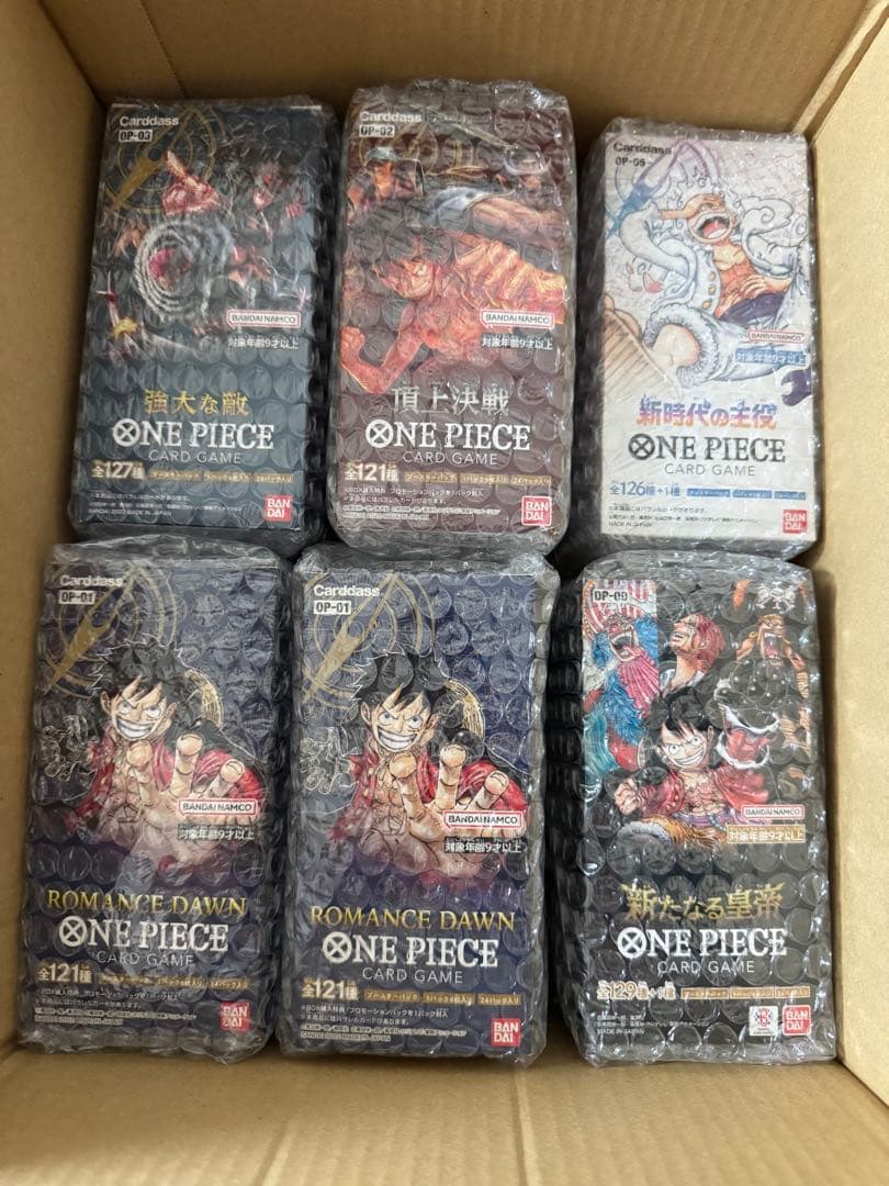 ONE PIECE未開封BOXセット