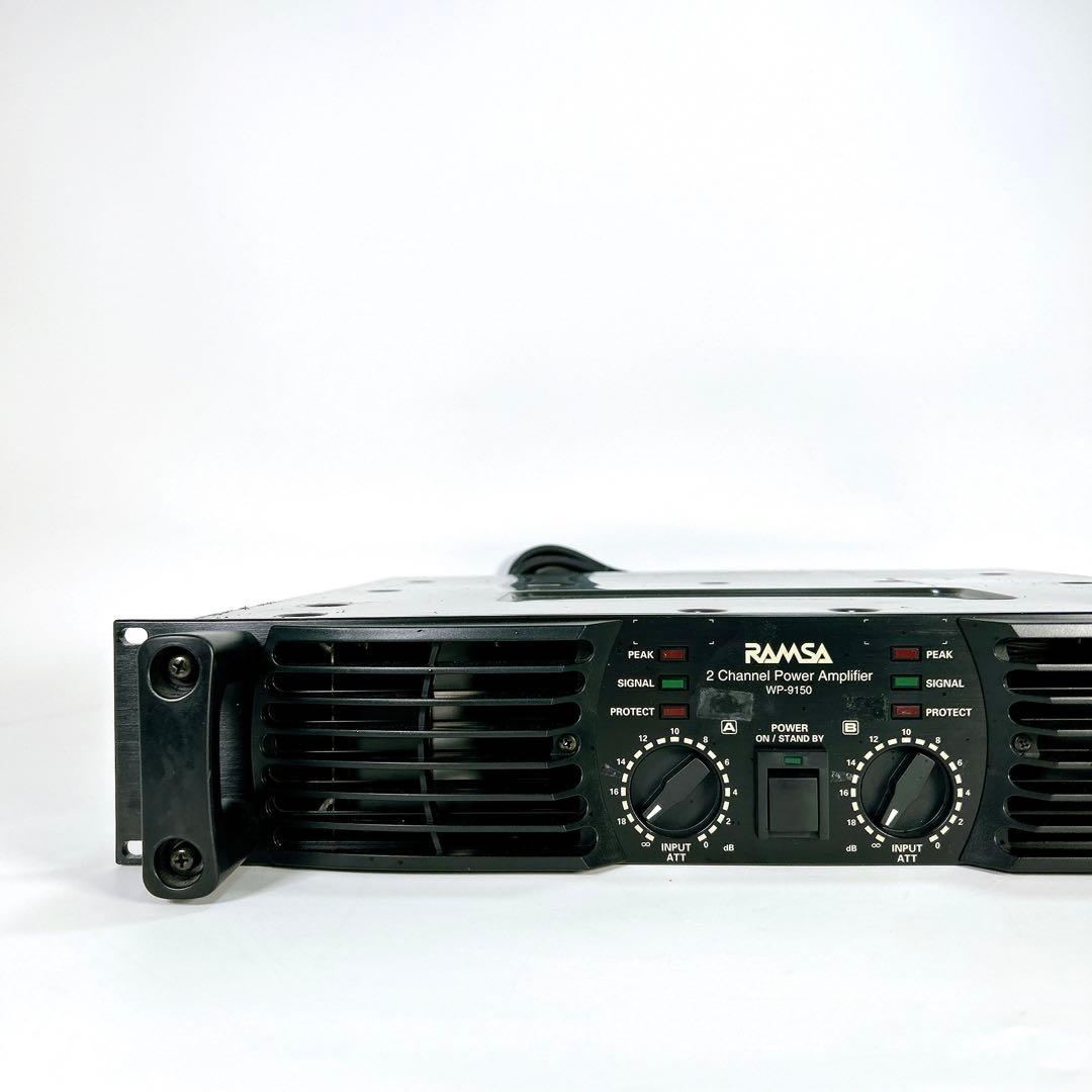 【動作品】Panasonic RAMSA WP-9150 パワーアンプ 送料無料