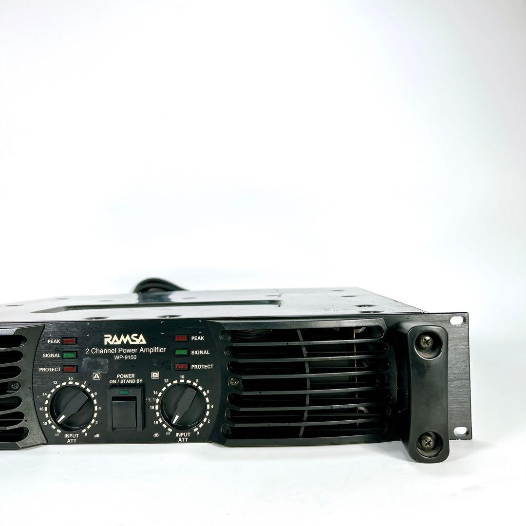 【動作品】Panasonic RAMSA WP-9150 パワーアンプ 送料無料