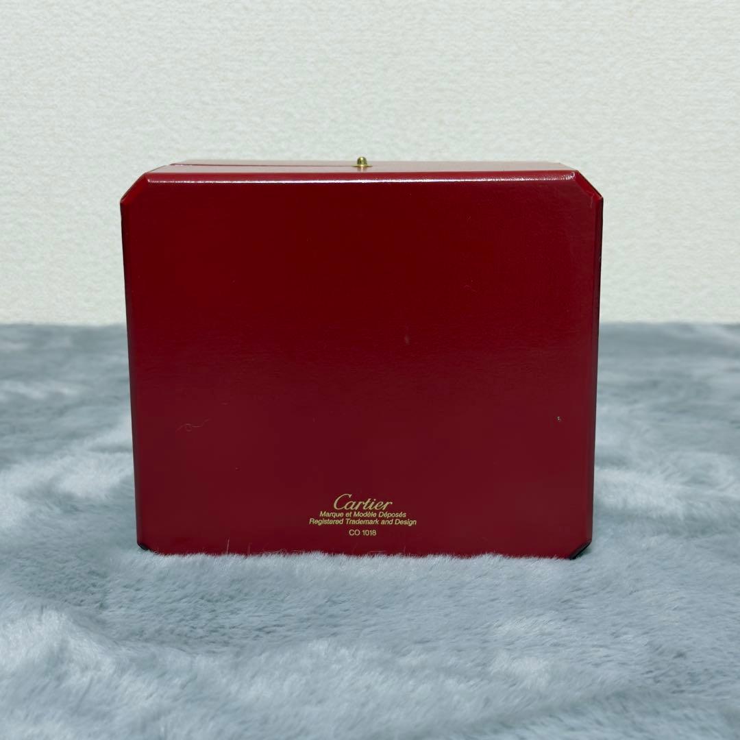 【美品】Cartier 腕時計ケース　ウォッチ空箱　純正　赤 レザー ケース