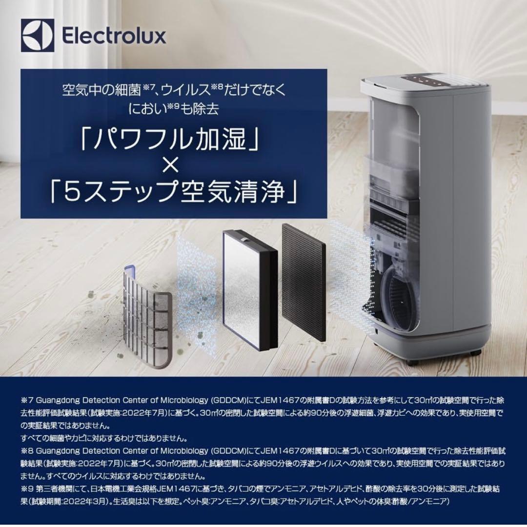 美品 エレクトロラックスElectrolux EP52-35WBA加湿空気清浄機