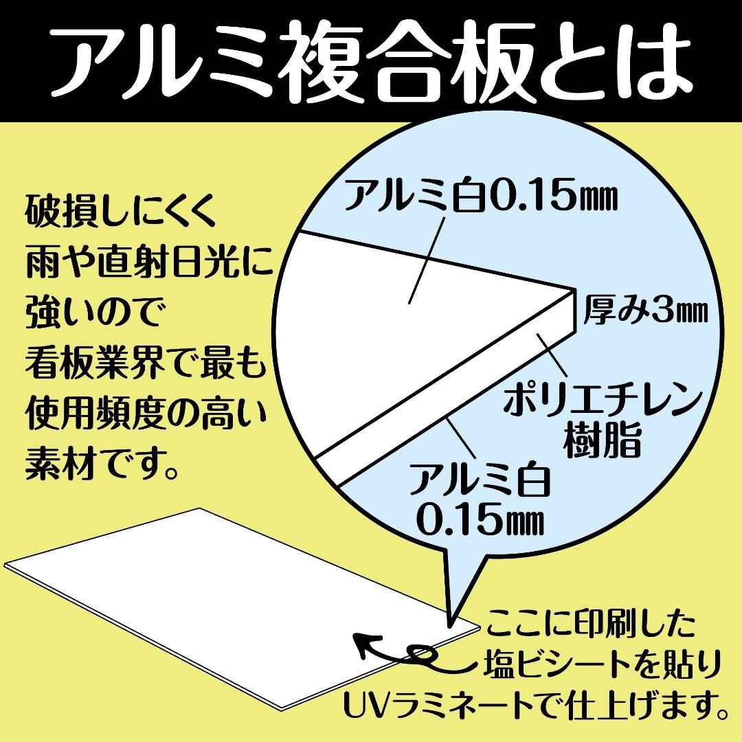 Kukuri✦365✦ショップ様用看板製作✦100cm×40cm✦ロゴあり