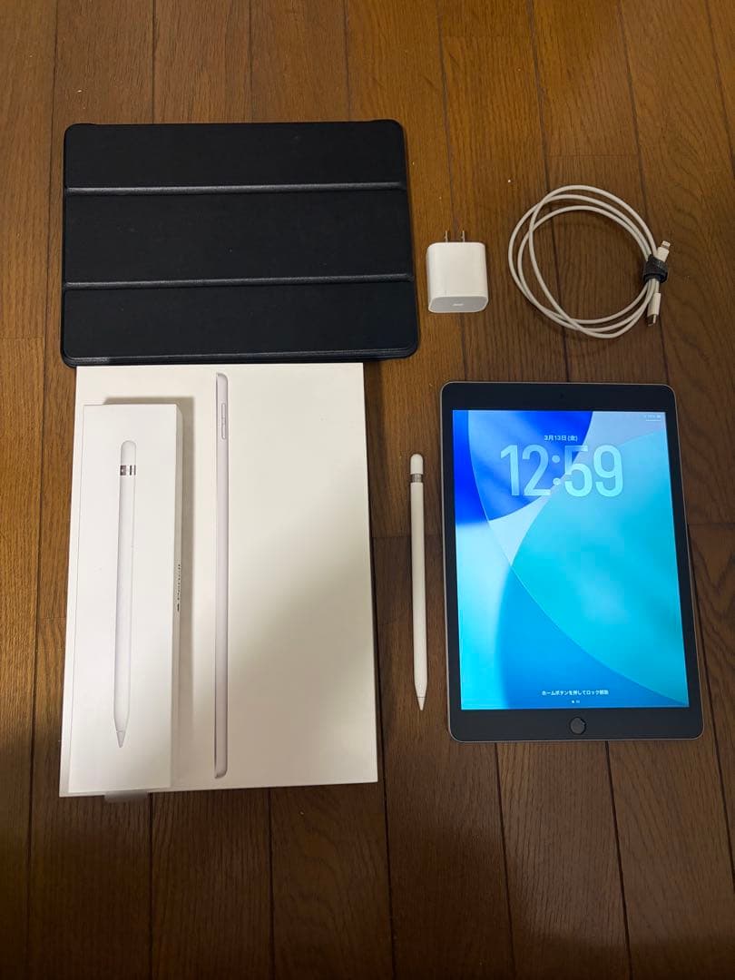 iPad 9世代 64GBシルバー + Apple Pencil + 充電器