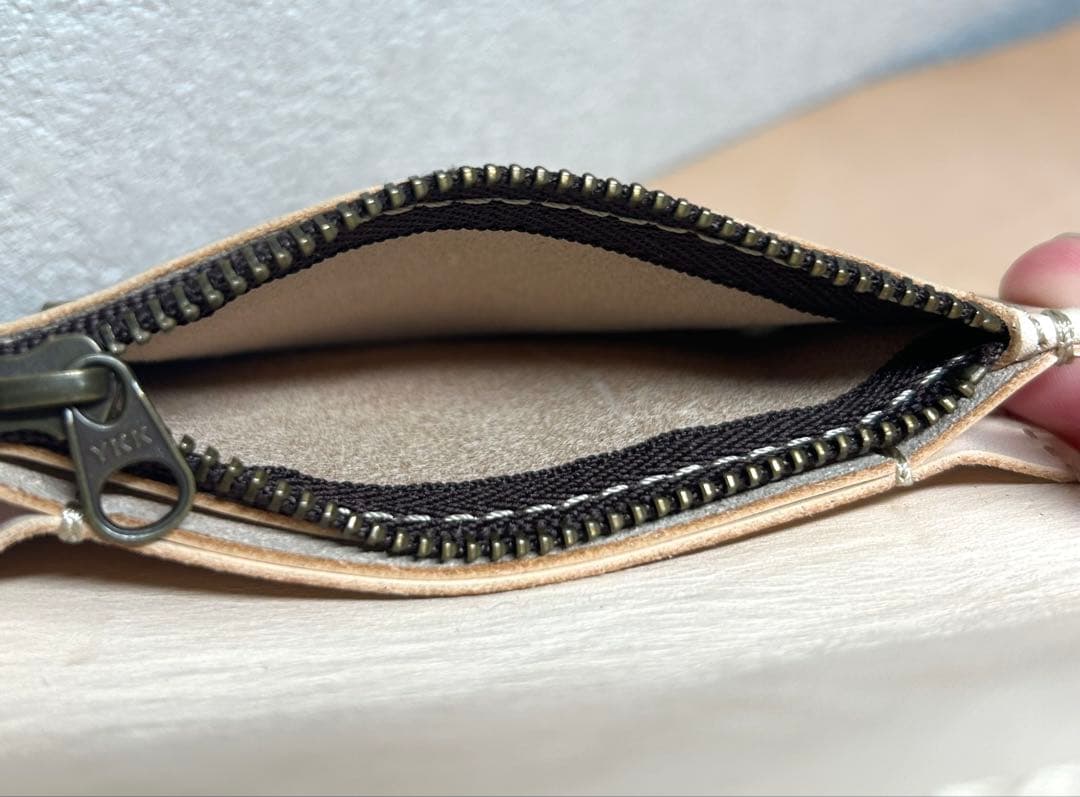 ヌメ革 トラッカーウォレット　ショートトラッカーウォレット コンパクト財布
