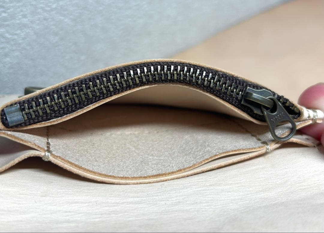 ヌメ革 トラッカーウォレット　ショートトラッカーウォレット コンパクト財布