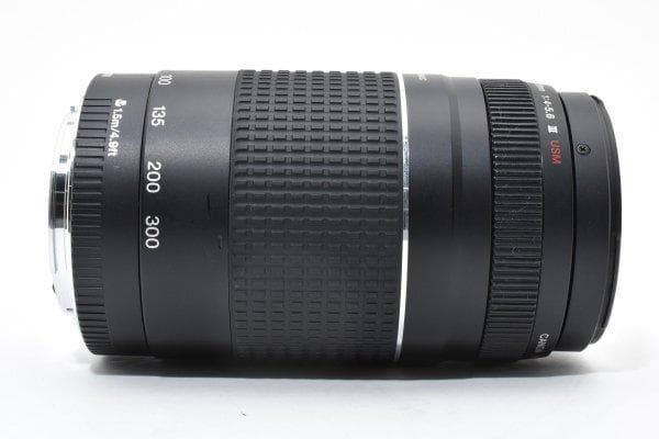 ★超美品★Canon EF 75－300㎜　F/4-5.6　Ⅲ　B012