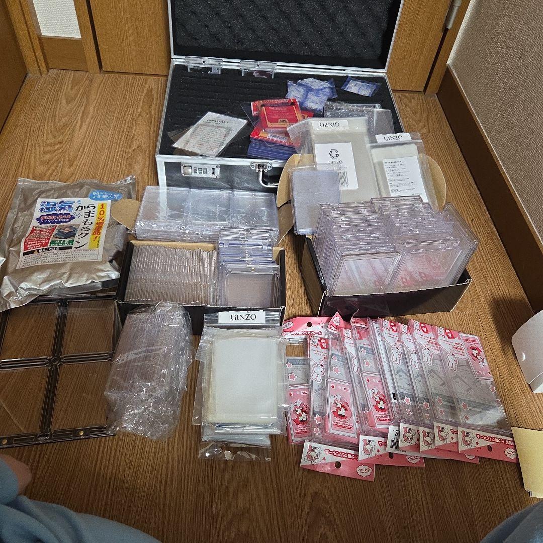 と*ら様 アタッシュケース　ポケカ　保護　スリーブ　マグネットホルダー　その他諸