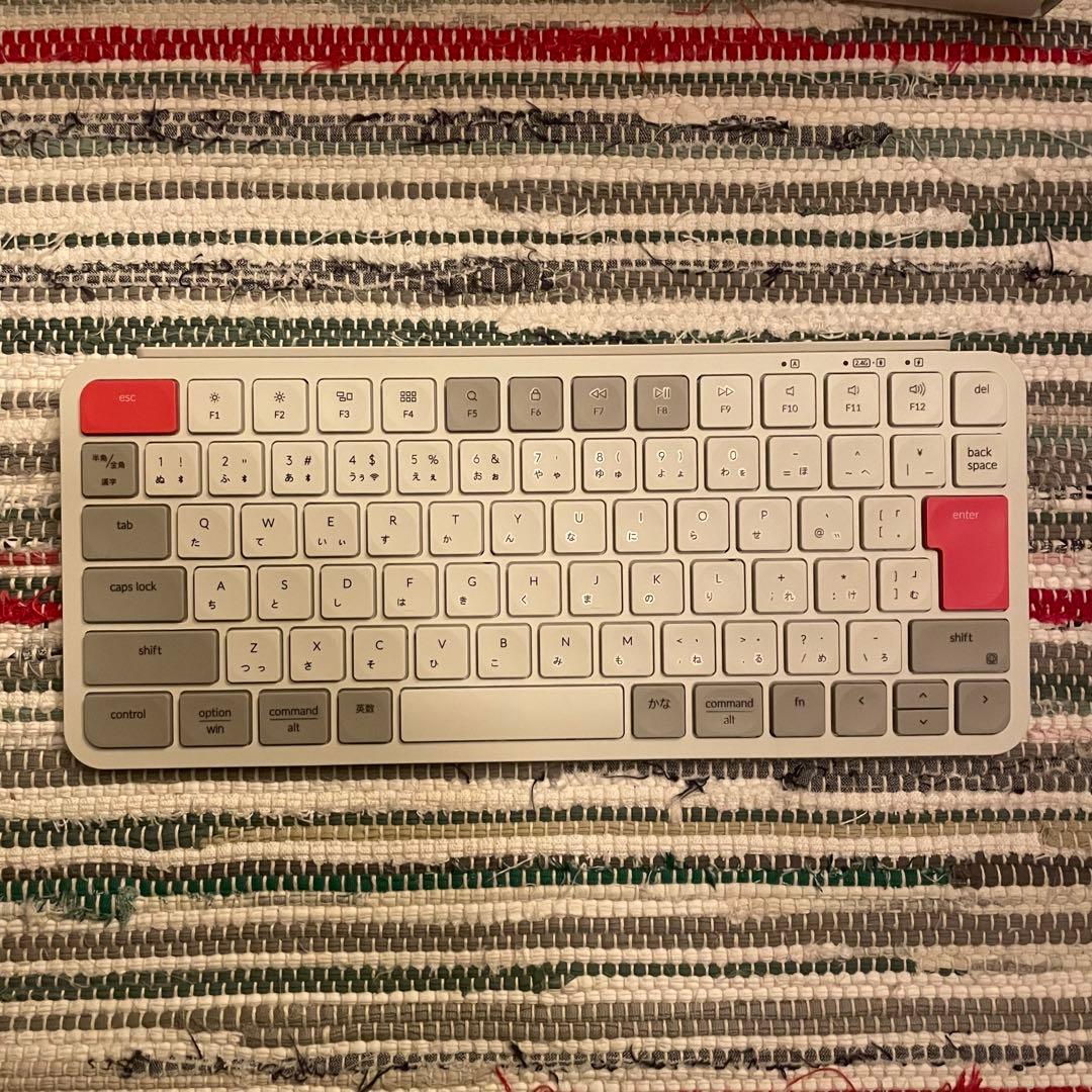 【美品】Keychron B1 Pro ワイヤレスキーボード 日本語配列 レトロ
