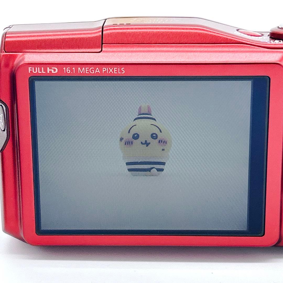 極美品　Canon PowerShot SX700 HS レッド　ケース　充電器