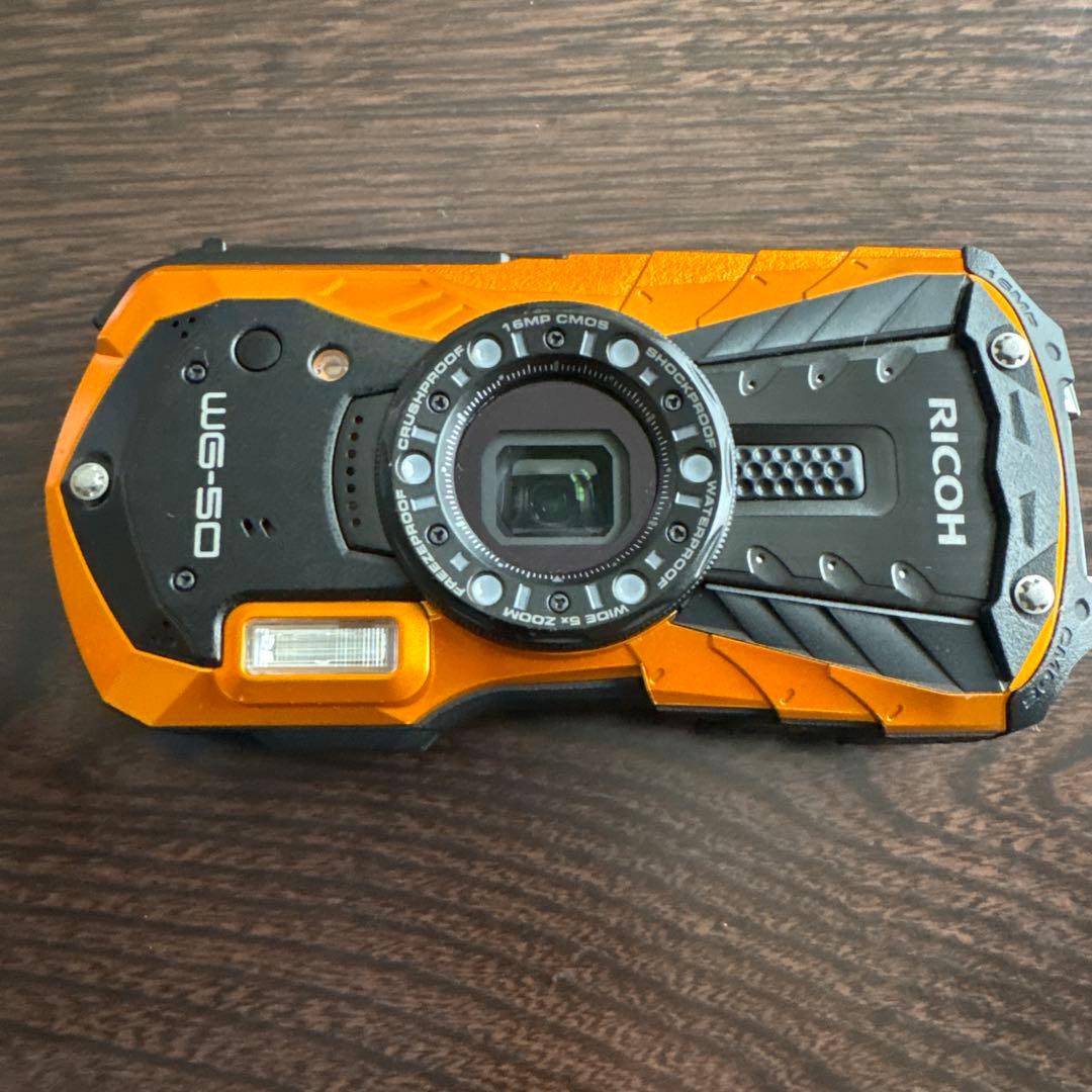 RICOH WG-50 防水デジタルカメラ