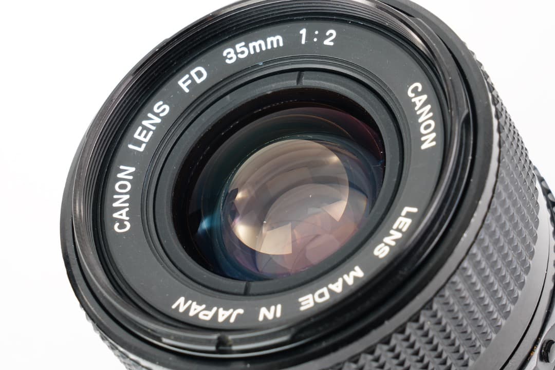 【極美品】動作◎ キャノン New FD 35mm F2 550