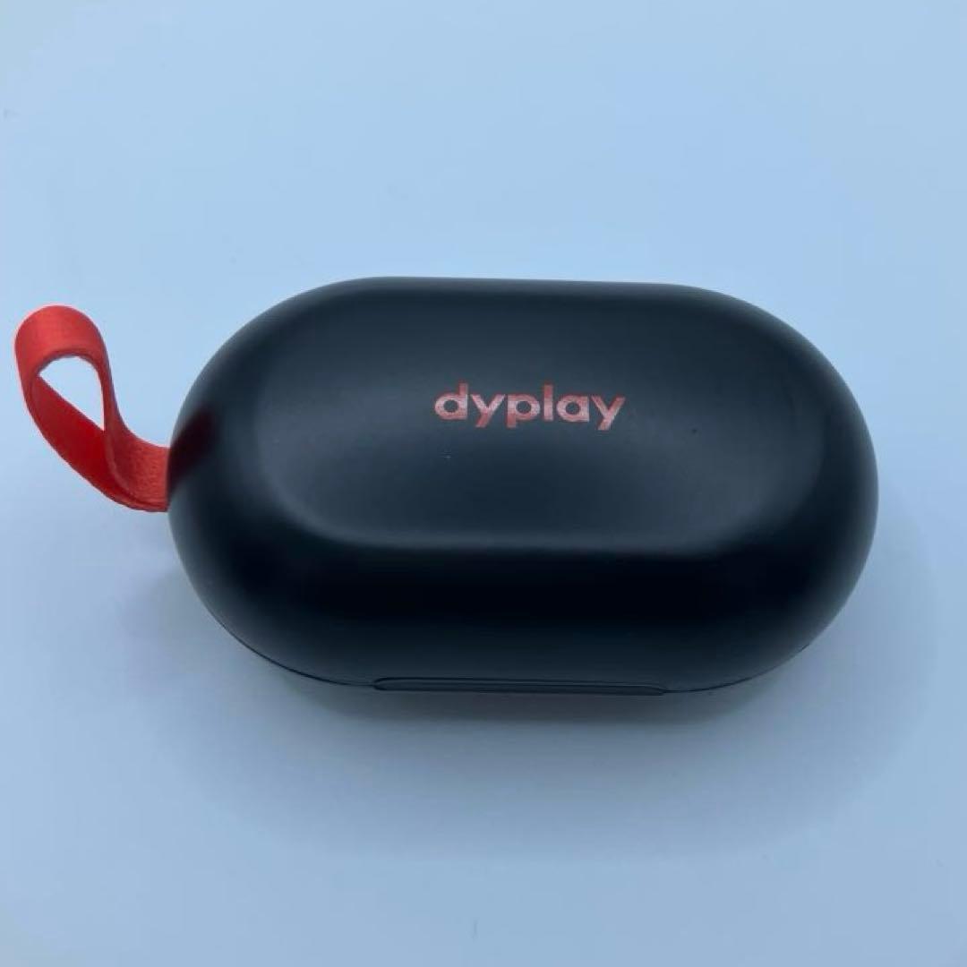 dyplay ワイヤレスイヤホン ブラック 充電ケース付 軽量 日本語取扱説明書