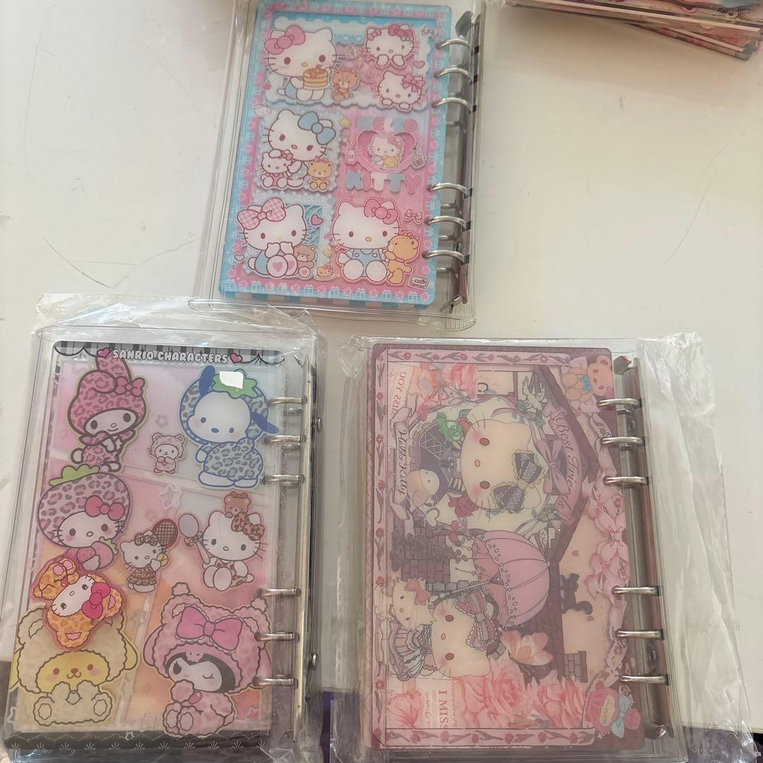 ハローキティ A6シール帳3個セット