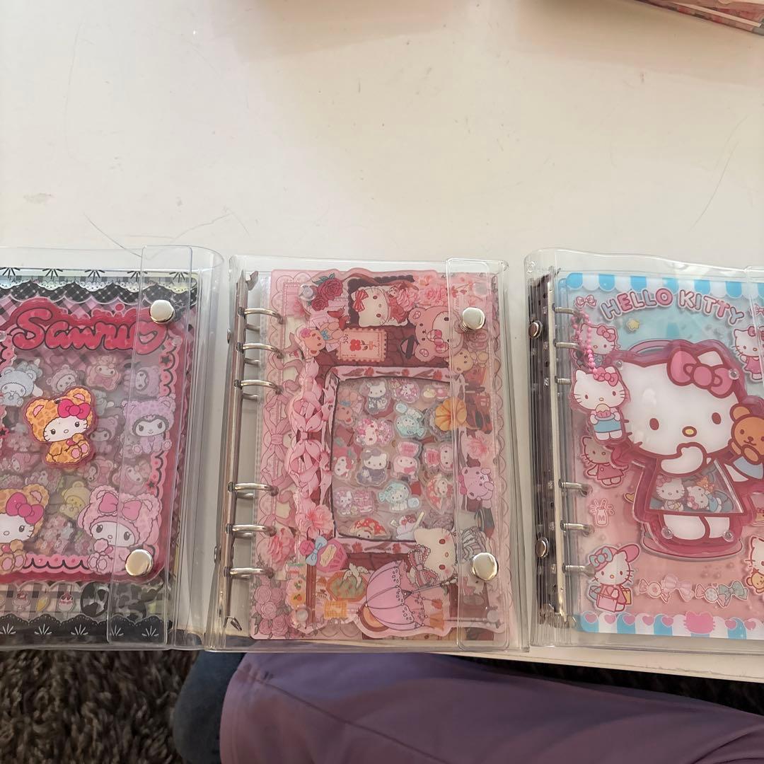 ハローキティ A6シール帳3個セット