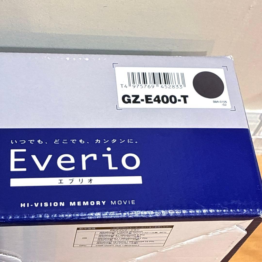 【美品】Everio GZ-E400-T ハイビジョンメモリームービー エブリオ