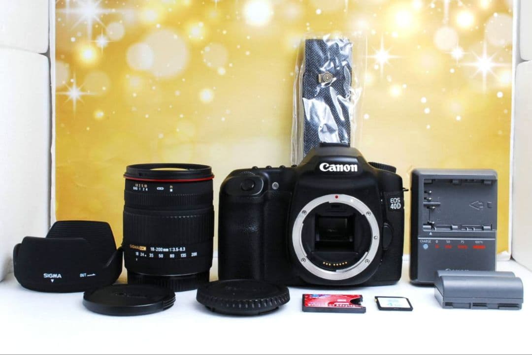 CANON　EOS 40D 広角から望遠✨️初心者⚡️一眼レフ✨️キャノン