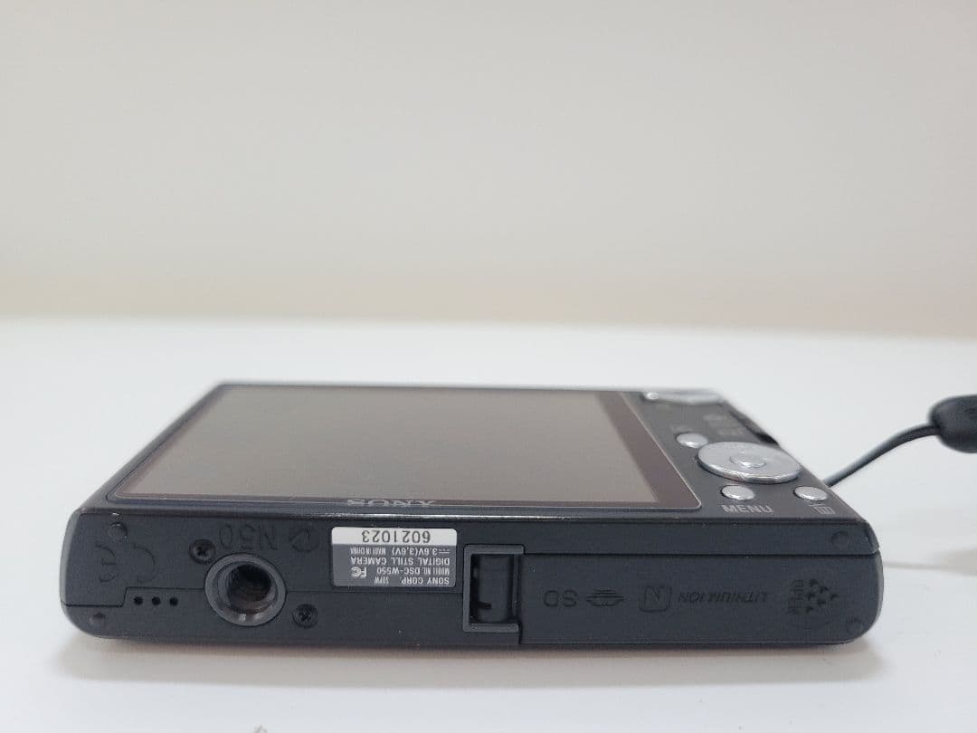 【美品】SONY Cyber-shot DSC-W550 ブラック 動作良好