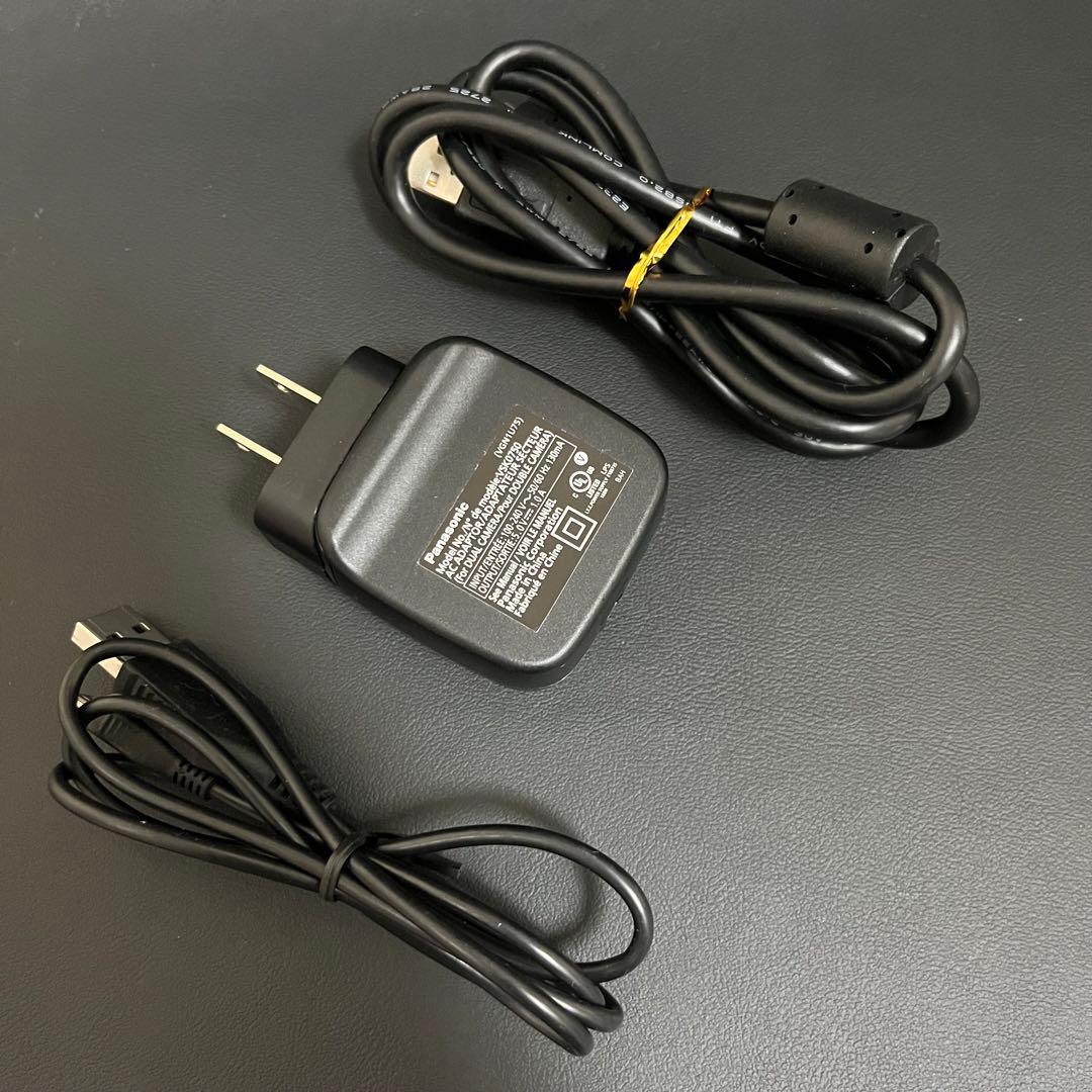 【スマホ転送★SDカード付】Panasonic HX-DC3 ビデオカメラ　赤