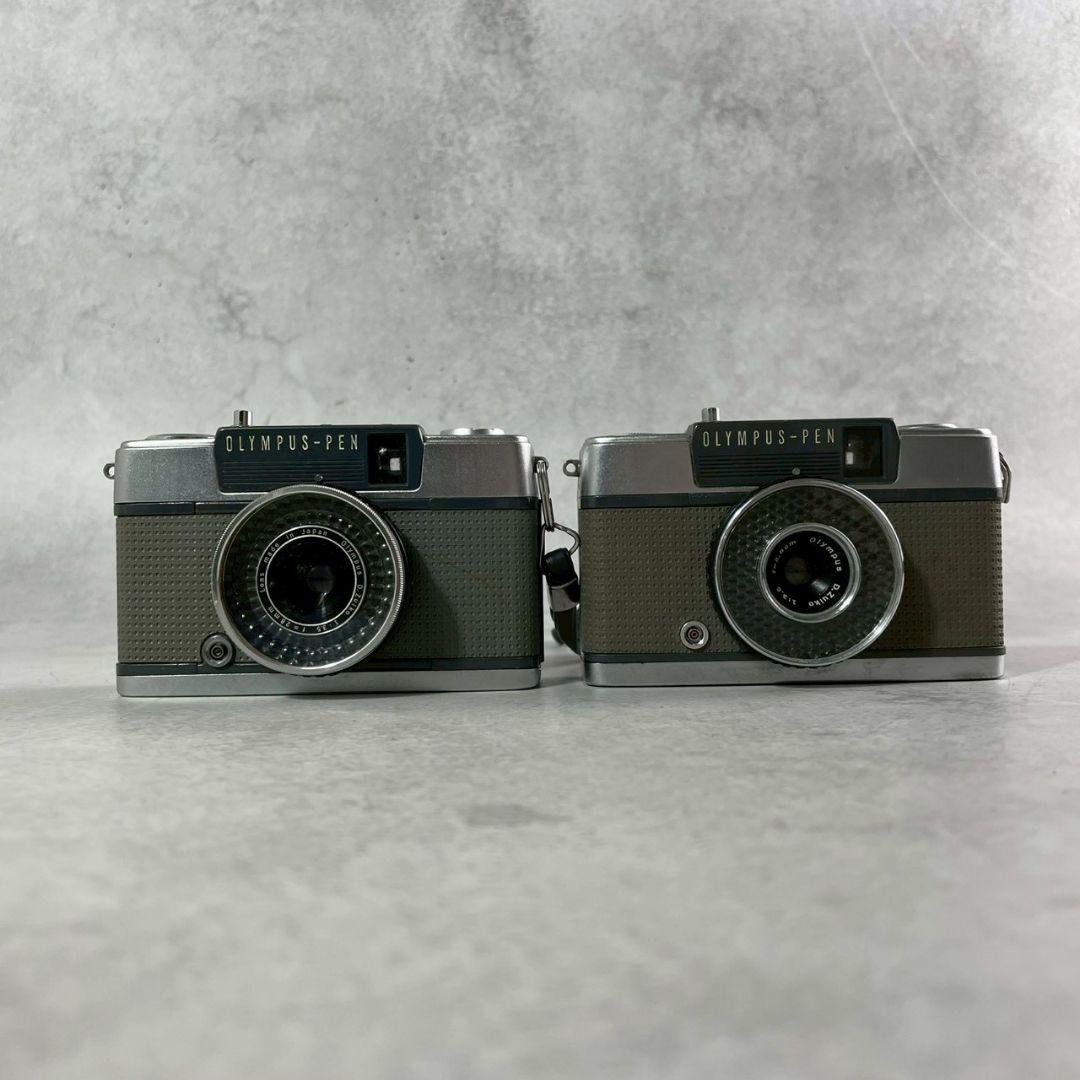 【2台まとめ】オリンパス・ペン Olympus Pen フィルムカメラ