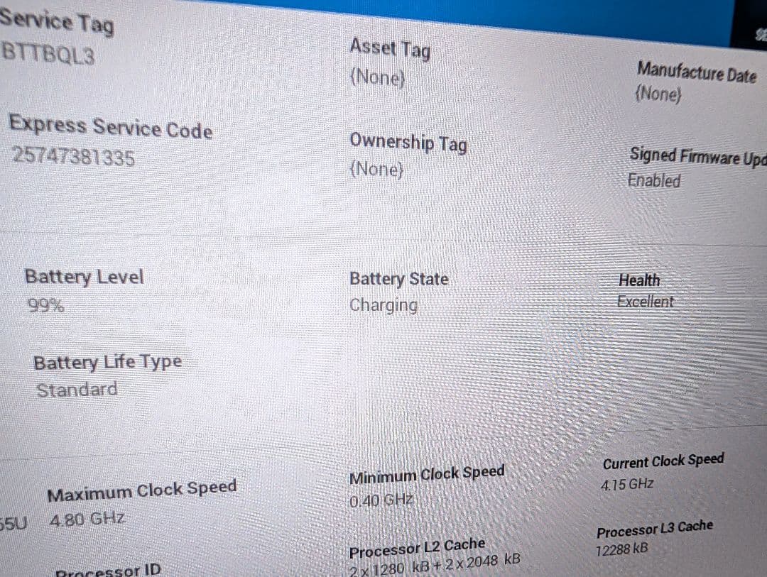 Dell13 ビジネス Core7 12世代 32GBメモリ256GB NVMe