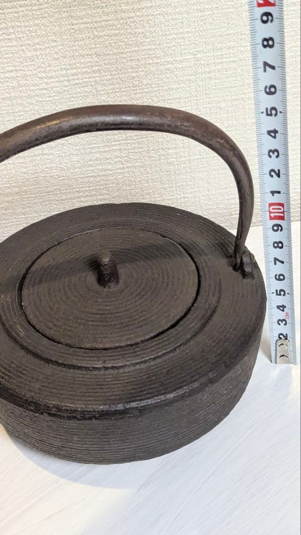 鉄瓶　銚子 茶道具 茶器 鉄器 急須　閑浄造　骨董　アンティーク　無銘　茶道
