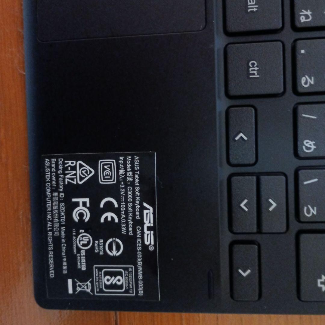 ASUS 薄型 Bluetooth 日本語配列キーボード 本体