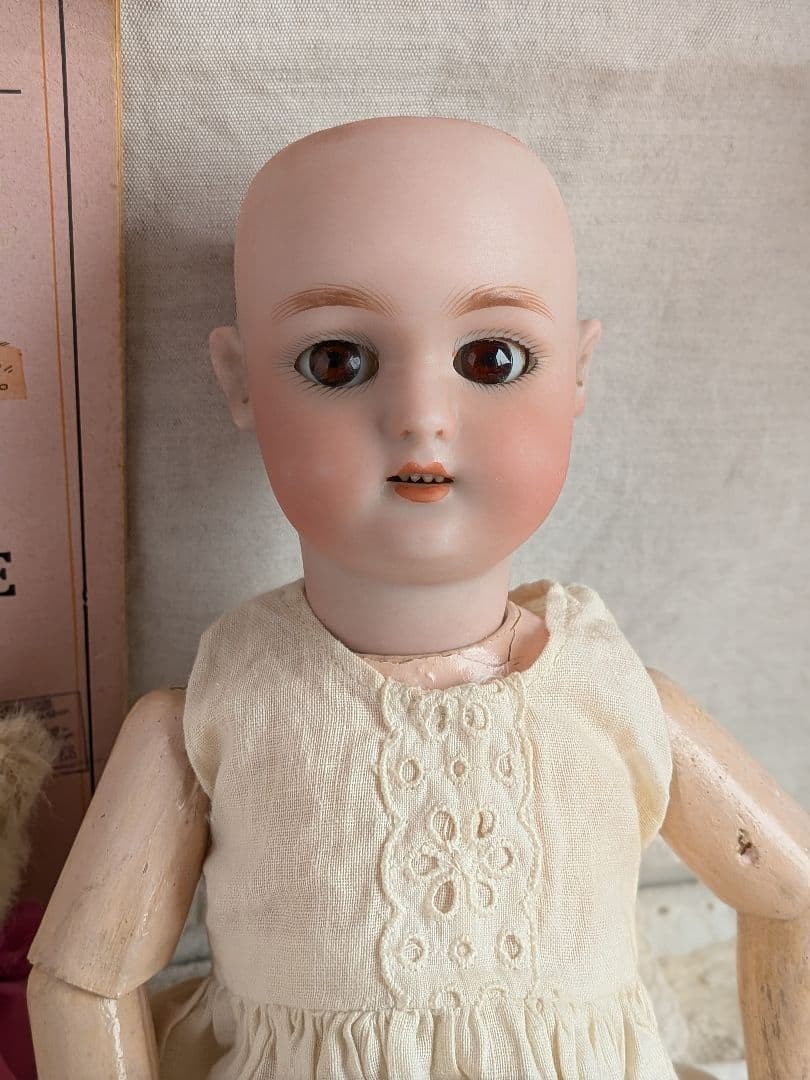 【y】アンティークビスクドール　シモン＆ハルビック　35cm