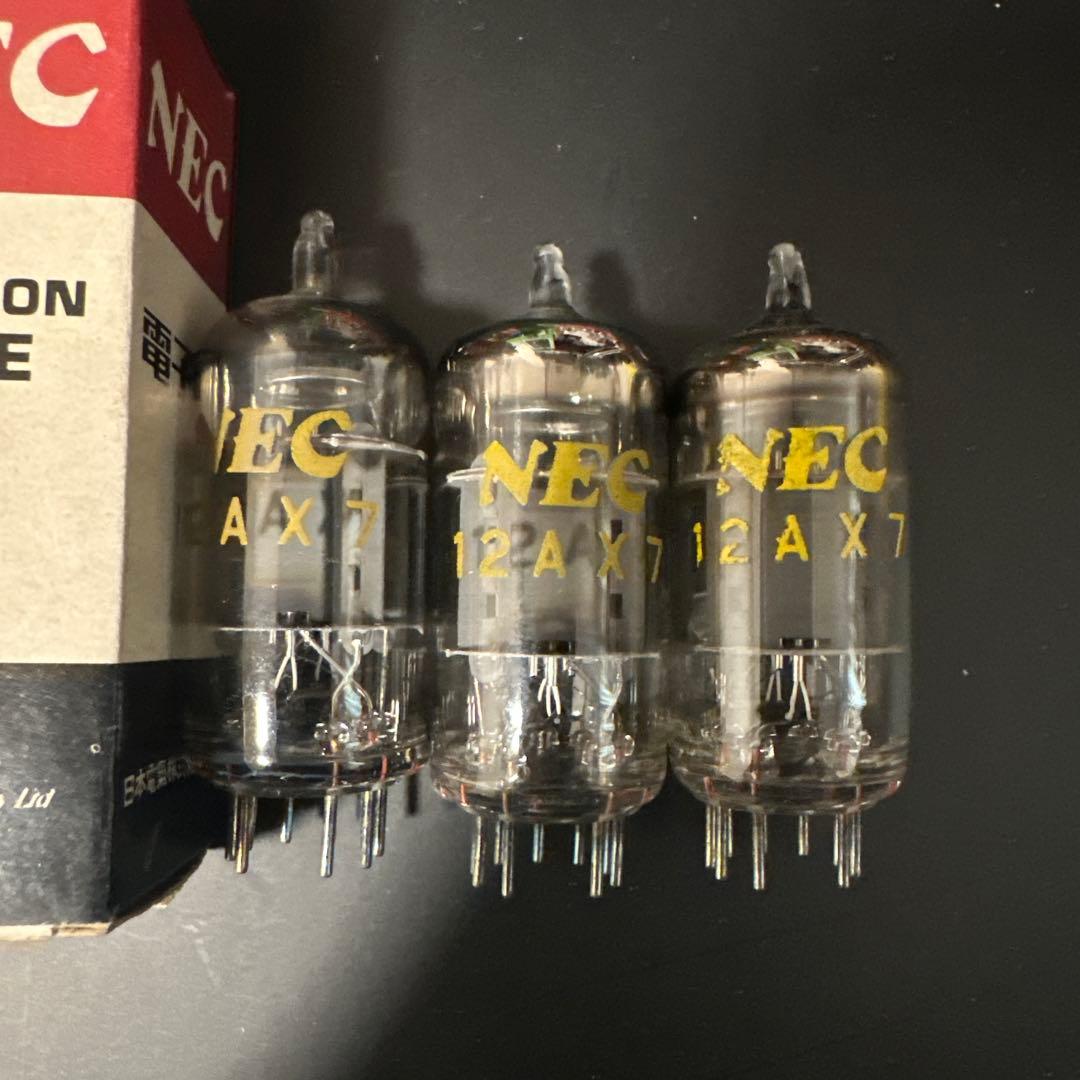 自*川様 NEC 12AX7 真空管 3個セット
