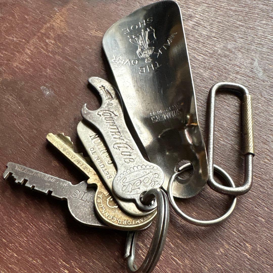 US JUNK KEY-CHAIN ／ANTIQUE ／1920’s