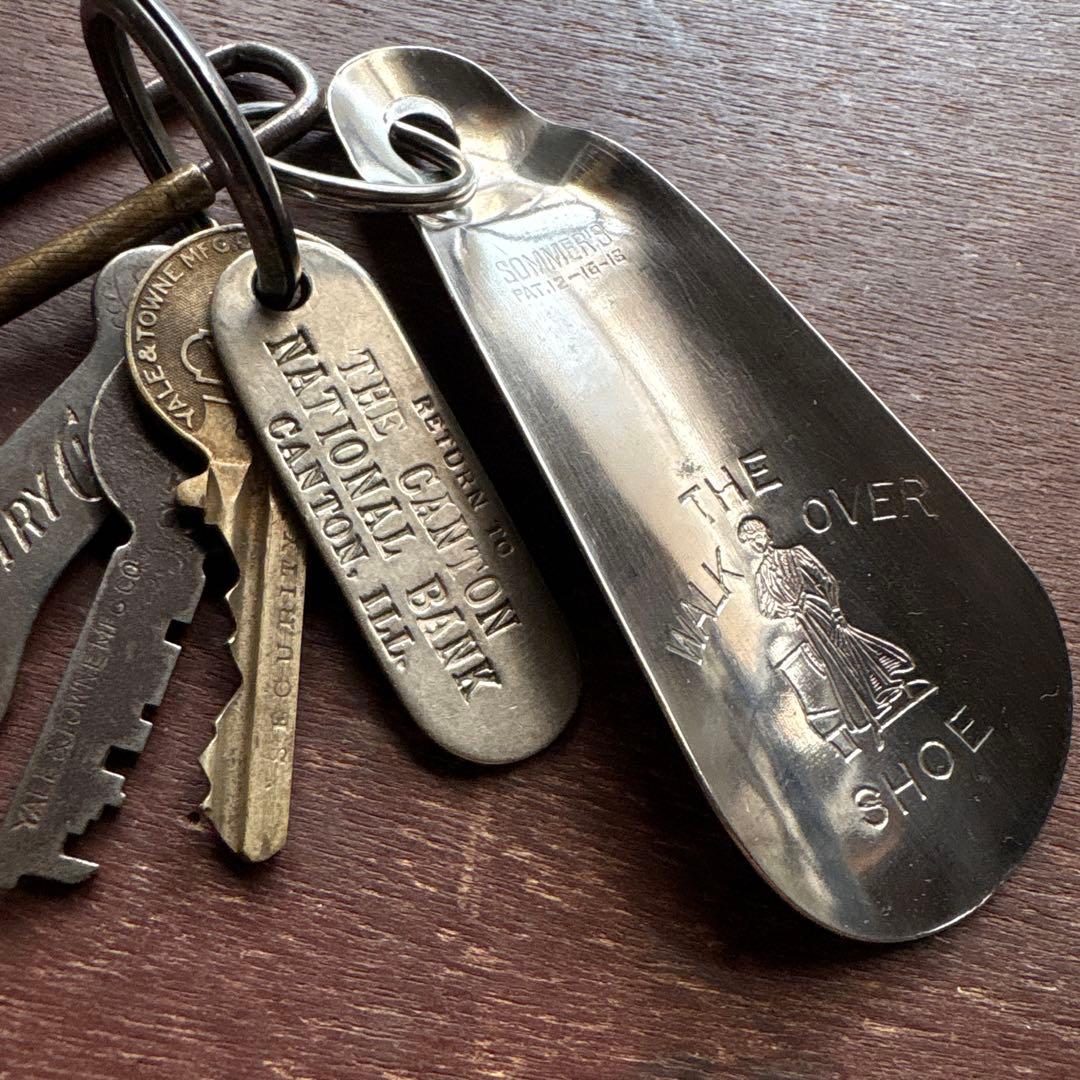 US JUNK KEY-CHAIN ／ANTIQUE ／1920’s
