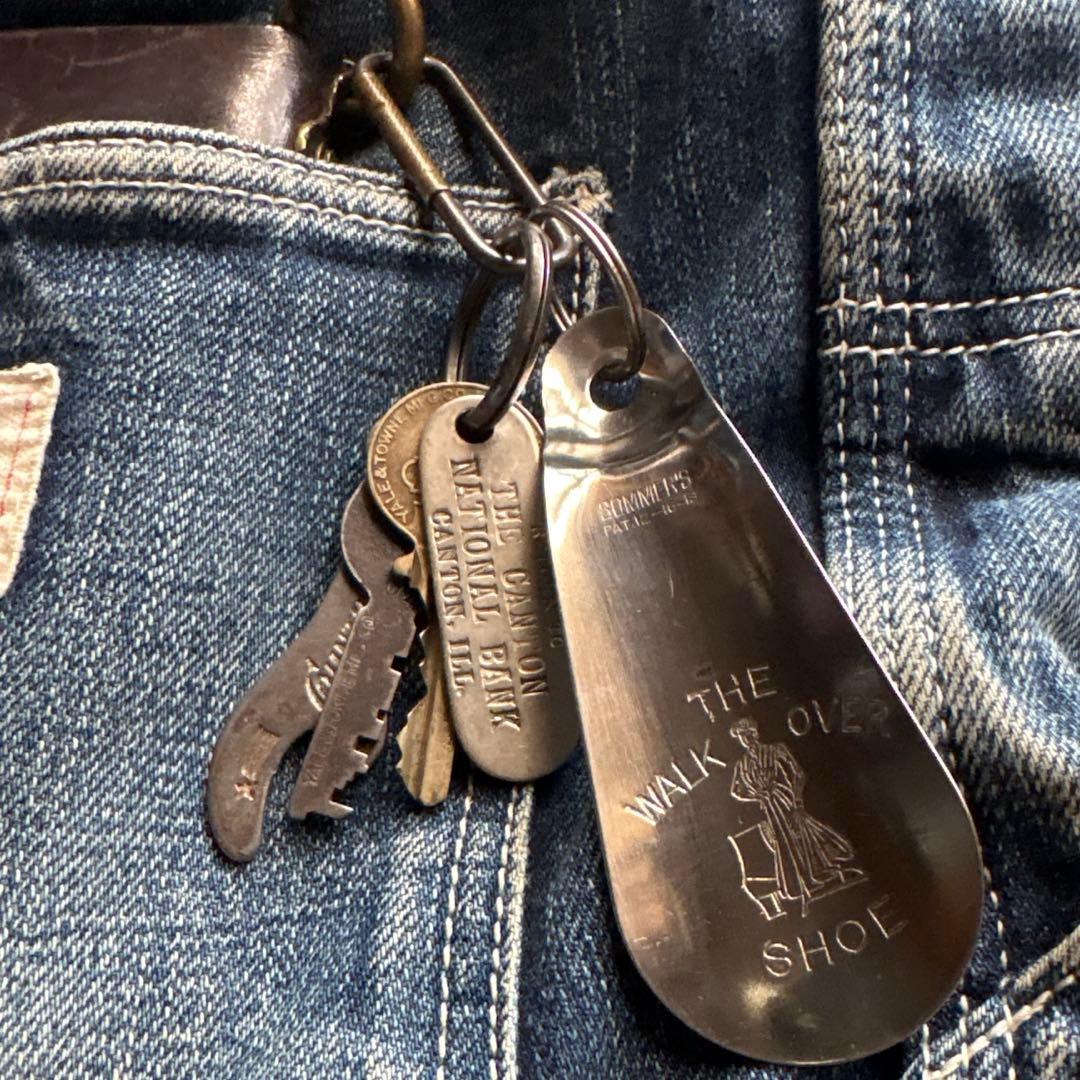 US JUNK KEY-CHAIN ／ANTIQUE ／1920’s