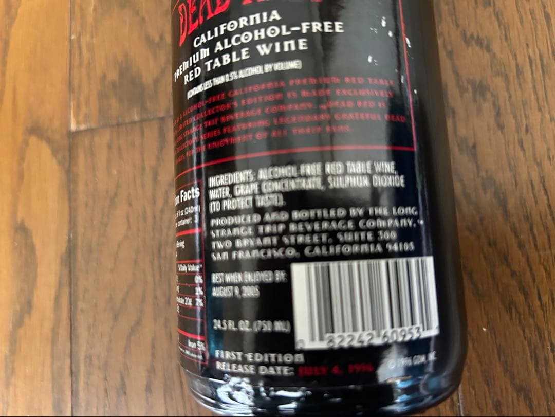 その他 DEAD STOCK DEAD RED California RED WINE