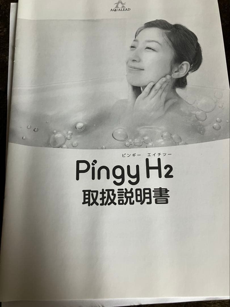 【美品】Pingy H2 アクアリード 水素発生器 水素バス 水素風呂