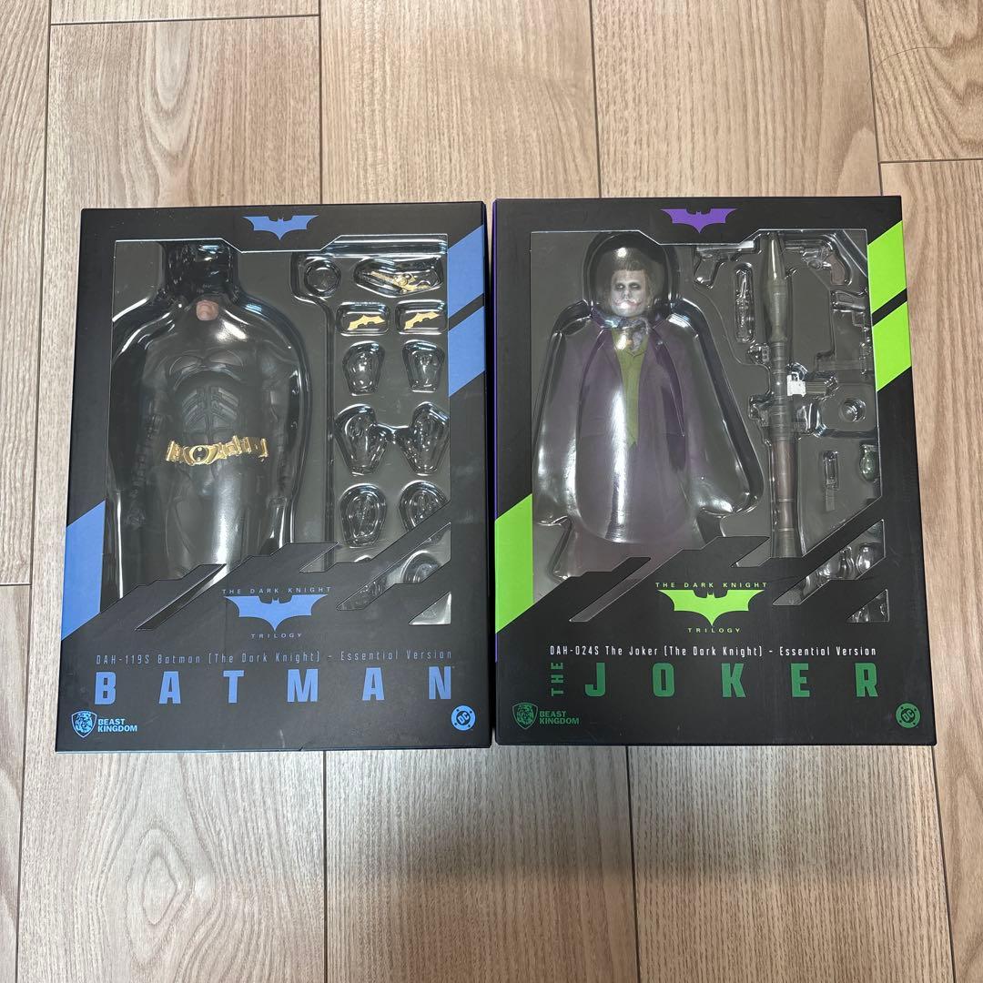 【新品未開封】ダークナイト バットマン＆ジョーカー 2体セット