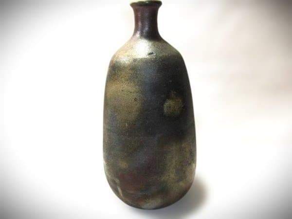 備前焼 登窯 備前焼窯元 備前陶苑 酒器 焼締 徳利 共箱