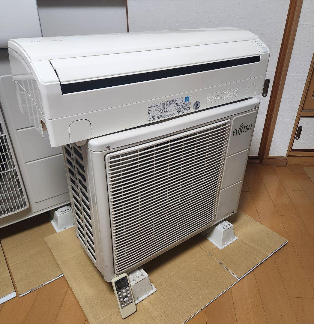 【引取限定】Fujitsu【富士通】 エアコン本体2台、室外機２台 冷暖房機能