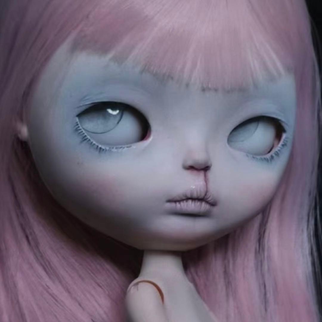 カスタムブライス 作家様 人形 ダーク GOTH 特別 スペシャル