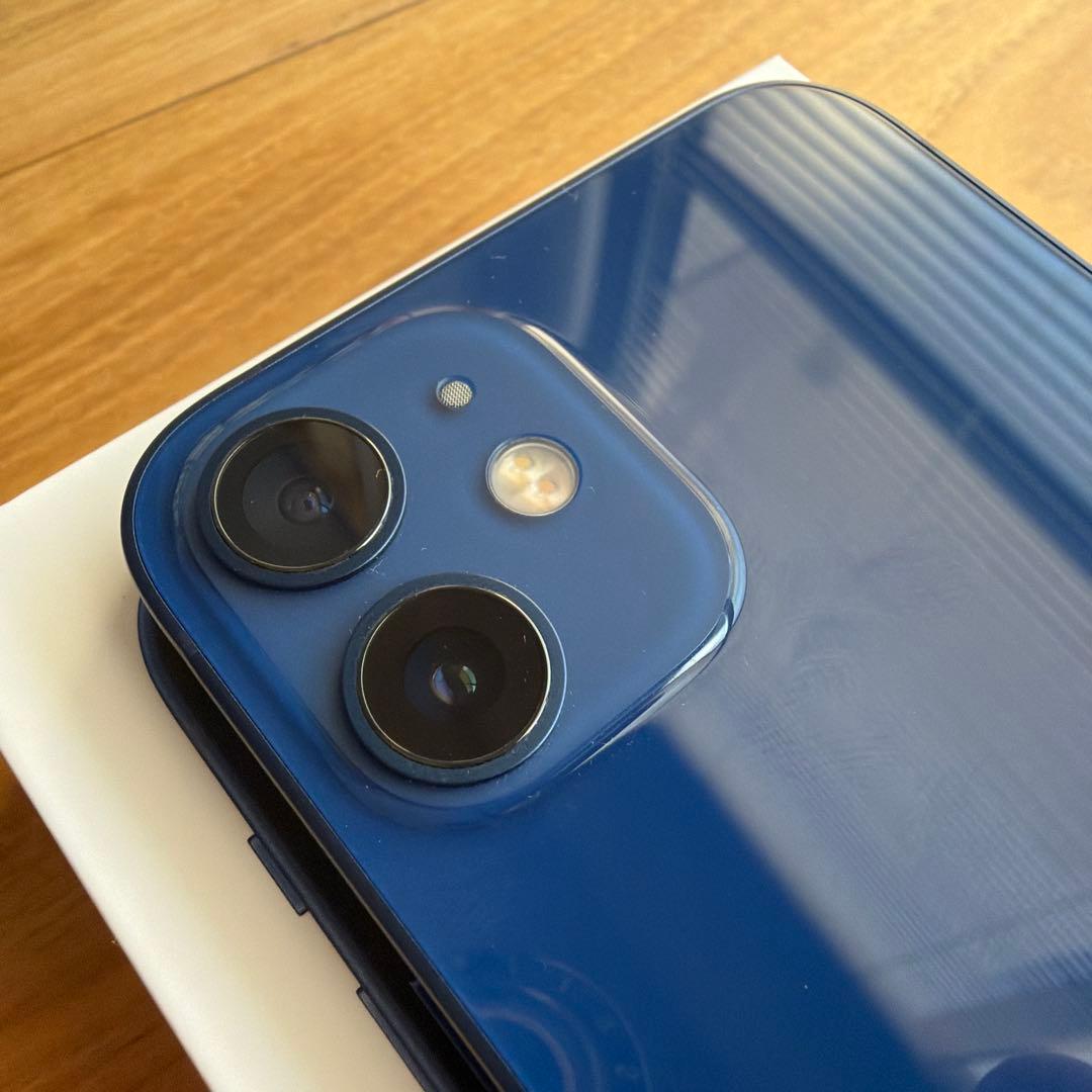 Apple iPhone 12 mini ブルー 本体 箱付き