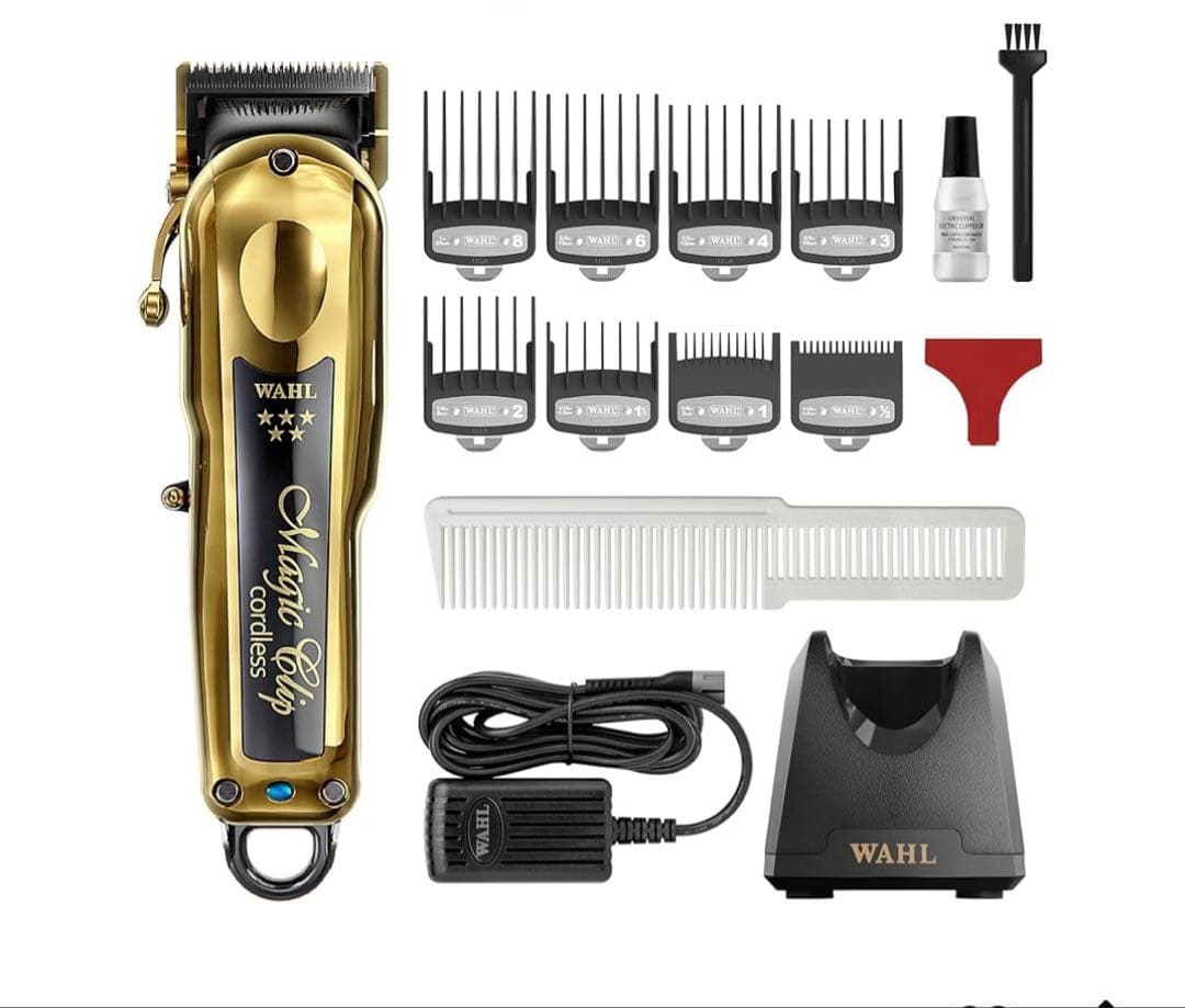 WAHL 5 Star ゴールド・コードレス・マジック・クリップ