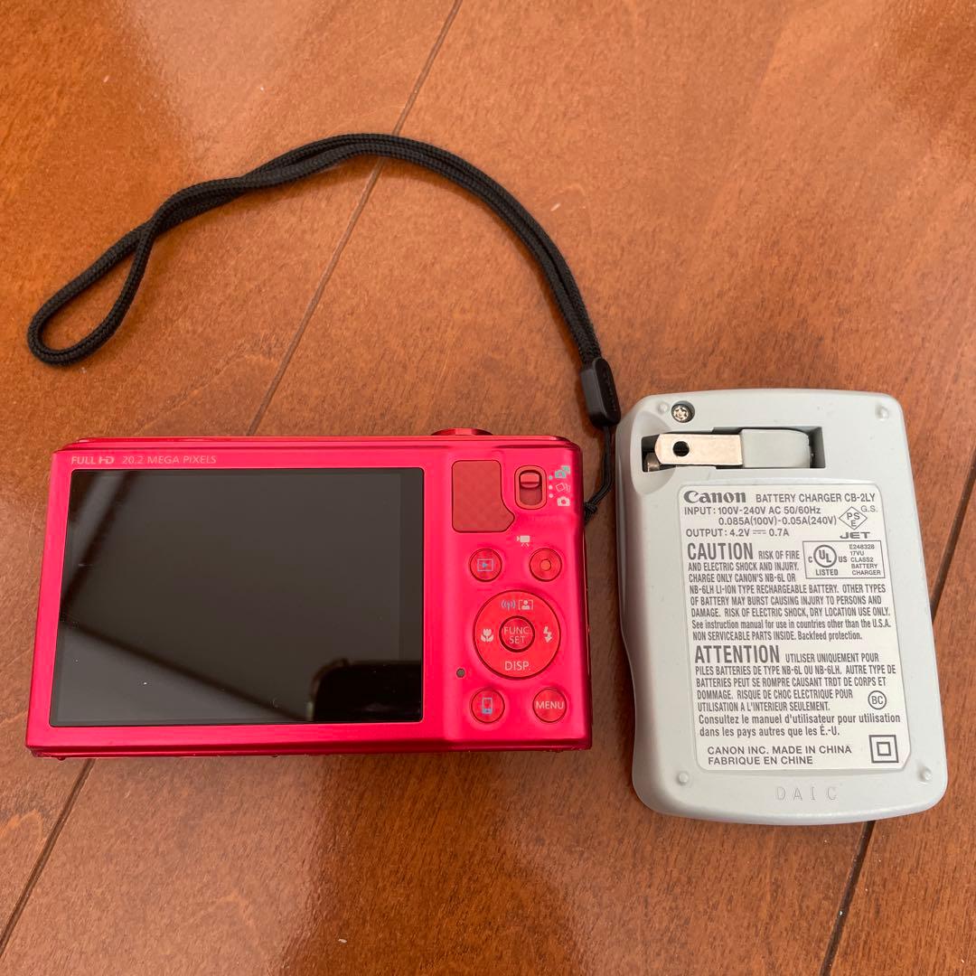 Canon SX610 HS 赤 20.2メガピクセル
