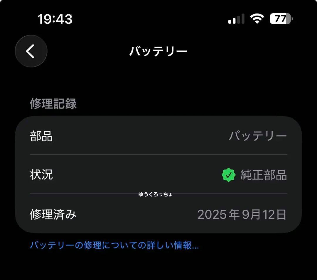 iPhone 13ProMax 256GB グラファイト【バッテリー100%】
