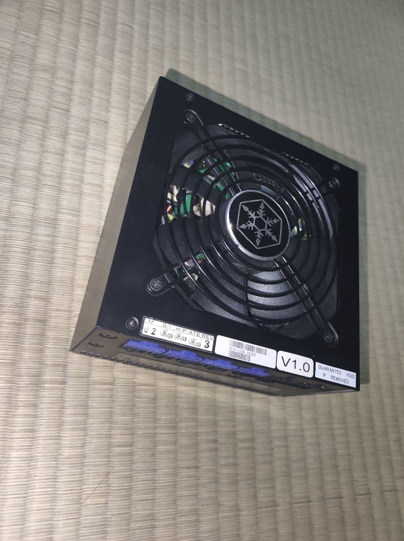 SILVERSTONE 850W 電源ユニット＋メッシュケーブル＋CPUクーラー