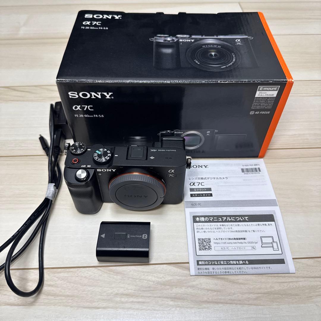 SONY α7Cミラーレス一眼 本体　【ジャンク】