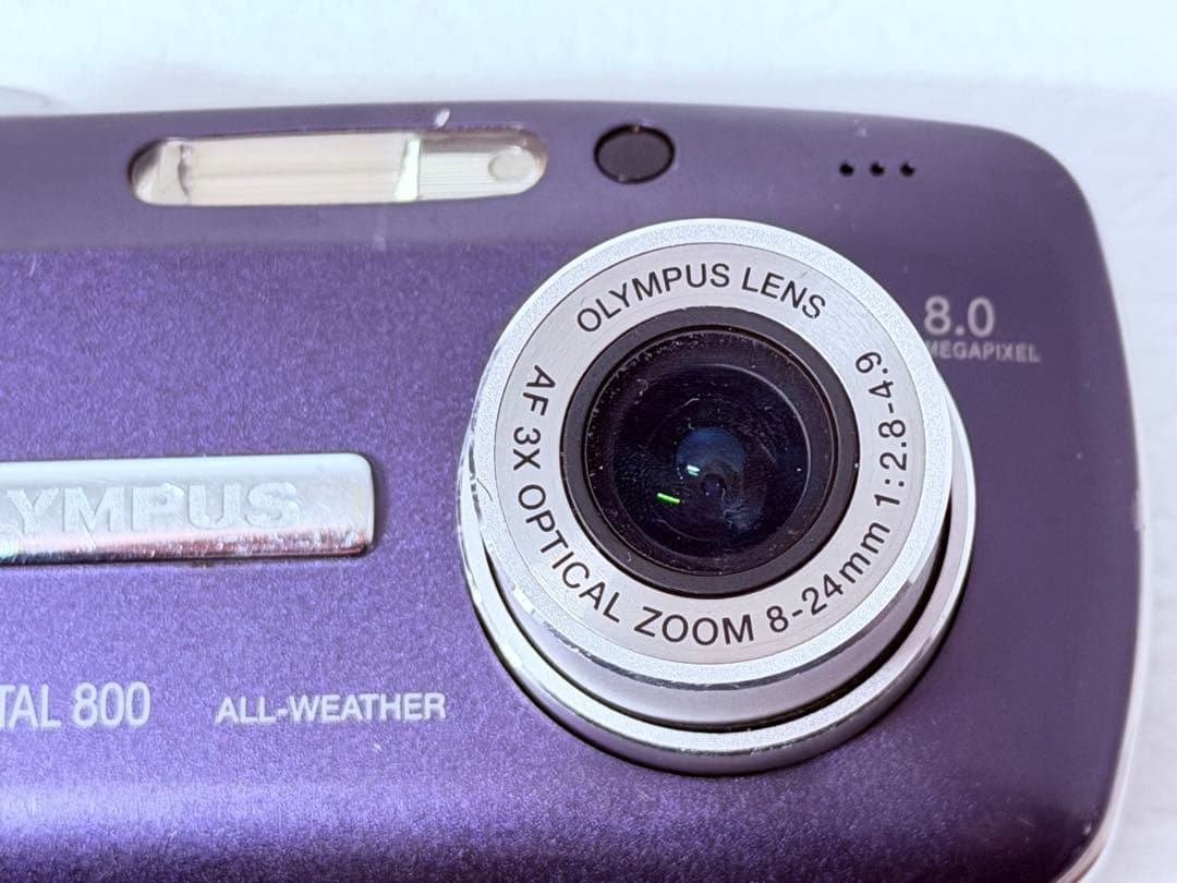 OLYMPUS μ-DIGITAL 800 動作確認済 コンデジ 平成レトロ