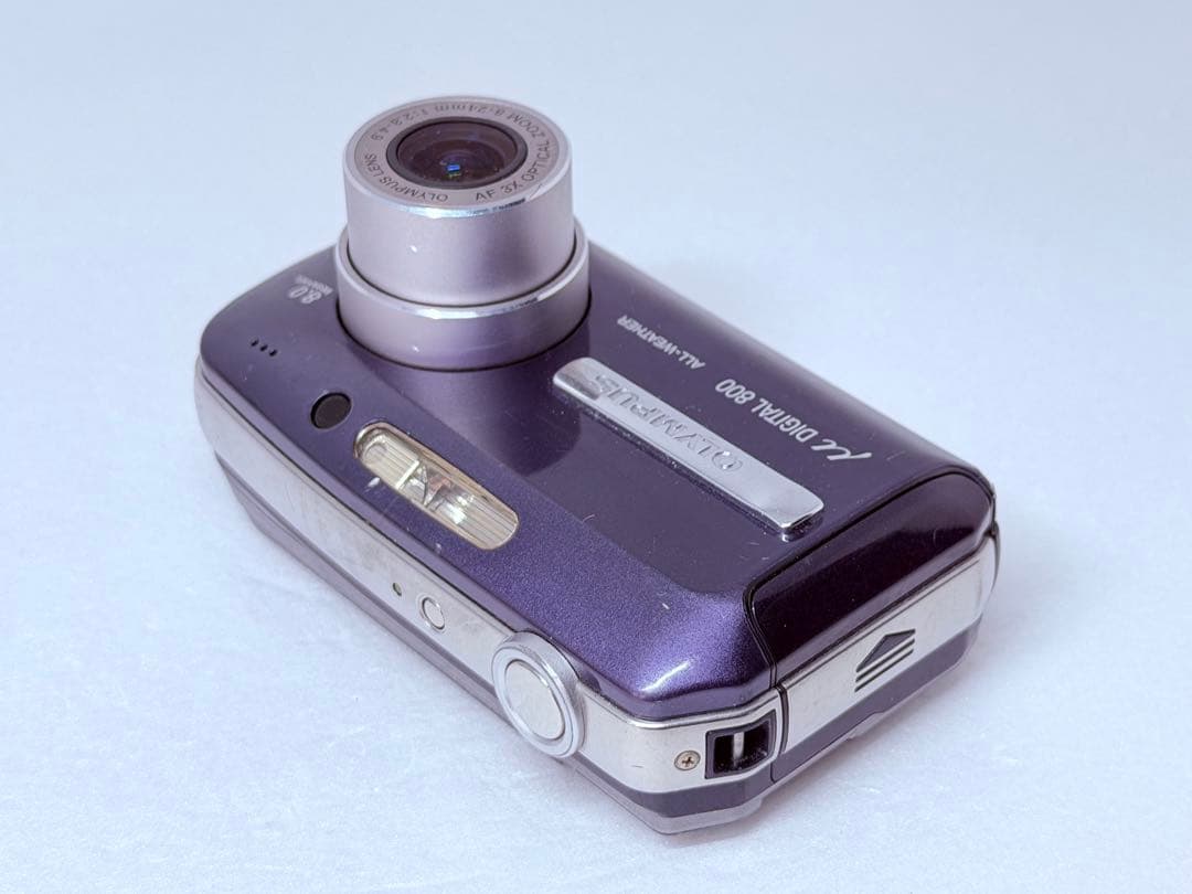 OLYMPUS μ-DIGITAL 800 動作確認済 コンデジ 平成レトロ