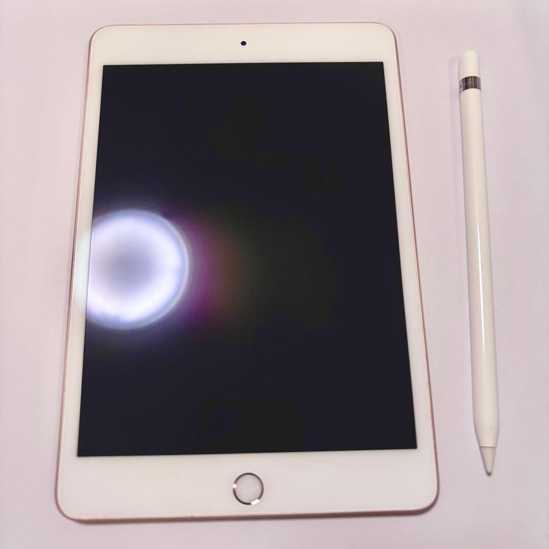 iPad mini Apple pencil 第5世代 64GB ゴールド
