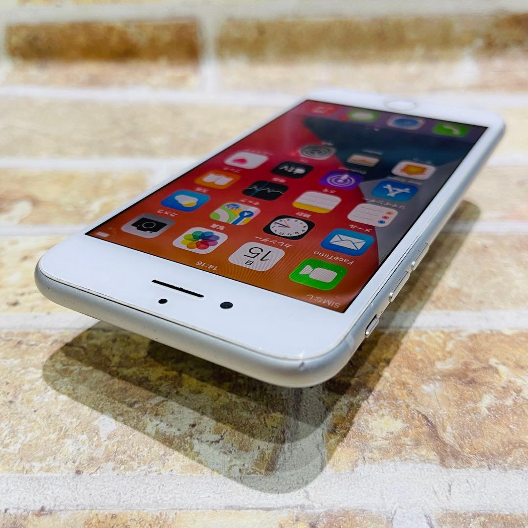 SIMフリー iPhone8 64GB シルバー 電池新品