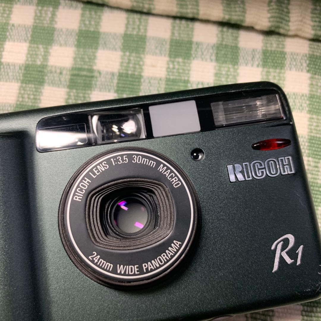 RICOH R1 コンパクトフィルムカメラ　一部難ありです